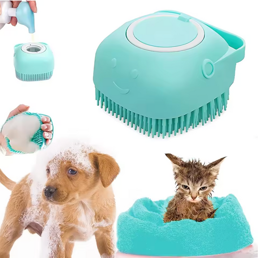 Cepillo de Ducha con Dispensador de Shampoo