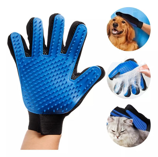 Guante Mascota 2 en 1 - Peinado y Masaje